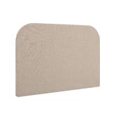 Temple &amp; Webster Sand Alpha Chenille Bedhead
