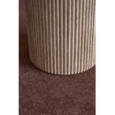 Temple &amp; Webster Tilly Travertine-Look Console Table