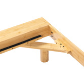 Temple &amp; Webster Natural Amble Bed Base