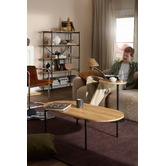 Temple &amp; Webster Brooke 5 Tier Curved Bookcase