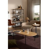 Temple &amp; Webster Brooke Curved Coffee Table