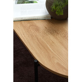 Temple &amp; Webster Brooke Curved Coffee Table