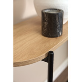 Temple &amp; Webster 140cm Brooke Curved Console Table