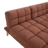 Temple &amp; Webster Dylan 4 Seater Chenille Sofa Bed with Reversible Chaise