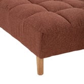 Temple &amp; Webster Dylan 4 Seater Chenille Sofa Bed with Reversible Chaise