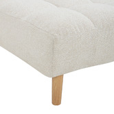 Temple &amp; Webster Dylan 4 Seater Chenille Sofa Bed with Reversible Chaise