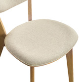 Temple &amp; Webster Meera Solid Rubberwood Dining Chairs