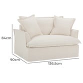 Temple &amp; Webster Softy Premium 1.5 Seater Single Sofa Bed