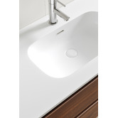 Temple &amp; Webster Havana 1200mm Wall Hung Single Vanity with Integrated Basin