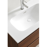 Temple &amp; Webster Havana 800mm Wall Hung Single Vanity with Integrated Basin