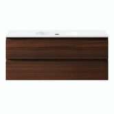 Temple &amp; Webster Havana 1200mm Wall Hung Single Vanity with Integrated Basin