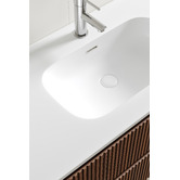 Temple &amp; Webster Panama 1200mm Wall Hung Single Vanity with Integrated Basin