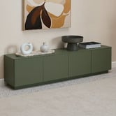 Temple &amp; Webster Olive Brianna 4 Door TV Unit