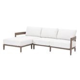 Temple &amp; Webster 3 Seater Venice Outdoor Modular Sofa with Left Chaise