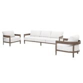 Temple &amp; Webster 5 Seater Venice Outdoor Lounge Set