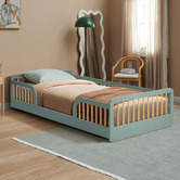 Temple &amp; Webster Remy Single Floor Bed