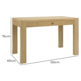 Temple &amp; Webster Marla 1 Drawer Desk