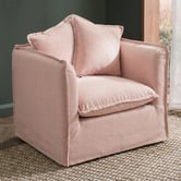 Temple &amp; Webster Montauk Upholstered Slipcover Armchair
