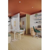 Temple &amp; Webster Alex Solid Oak Wood Dining Chairs