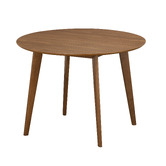 Temple &amp; Webster Larsen Round Wooden Dining Table
