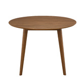 Temple &amp; Webster Larsen Round Wooden Dining Table