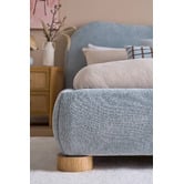 Temple &amp; Webster Paloma Boucle Bed