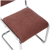Temple &amp; Webster Clements Cantilever Upholstered Dining Chairs