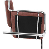 Temple &amp; Webster Clements Cantilever Upholstered Dining Chairs
