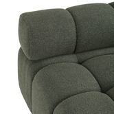 Temple &amp; Webster Levi Boucle Armless Lounge Chair