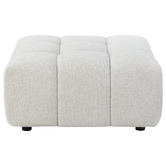 Temple &amp; Webster Levi Boucle Ottoman