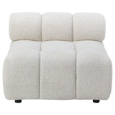 Temple &amp; Webster Levi Boucle Armless Lounge Chair