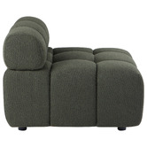 Temple &amp; Webster Levi Boucle Armless Lounge Chair