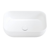 Temple &amp; Webster Sabina 460mm Rectangular Ceramic Above Counter Basin