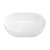 Temple &amp; Webster Sabina 485mm Pill Ceramic Above Counter Basin