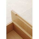Temple &amp; Webster Panama 600mm Wall Hung Single Vanity with Integrated Basin