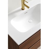 Temple &amp; Webster Havana 800mm Wall Hung Single Vanity with Integrated Basin