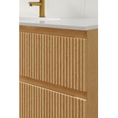 Temple &amp; Webster Panama 1200mm Wall Hung Single Vanity with Integrated Basin