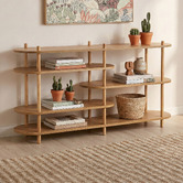 Temple &amp; Webster Betty 5 Tier Bookcase