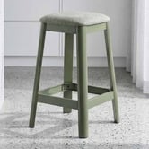 Temple &amp; Webster 65cm Reid Boucle Counter Stool