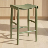Temple &amp; Webster 65cm Kobe Ash Wood Barstool
