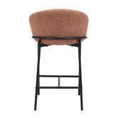 Temple &amp; Webster 65cm Tammy Boucle Counter Stool
