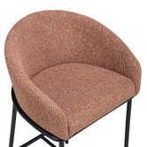 Temple &amp; Webster 65cm Tammy Boucle Counter Stool