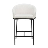 Temple &amp; Webster 65cm Tammy Boucle Counter Stool