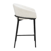 Temple &amp; Webster 65cm Tammy Boucle Counter Stool