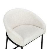 Temple &amp; Webster 65cm Tammy Boucle Counter Stool