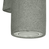 Temple &amp; Webster Ambrose Terrazzo Outdoor Up-Down Wall Light
