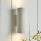 Temple &amp; Webster Ambrose Terrazzo Outdoor Up-Down Wall Light