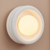 Temple &amp; Webster Jimmy Terracotta Wall Light