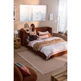 Temple &amp; Webster Gala Velvet Queen Bed