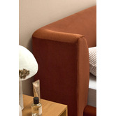 Temple &amp; Webster Gala Velvet Queen Bed